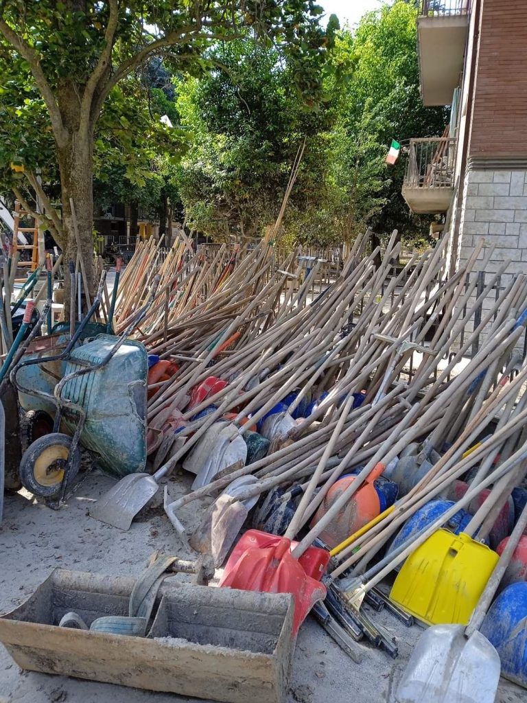 Shovels and wheelbarrows Faenza